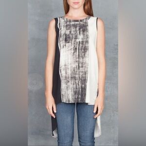 ✨ Go by GoSilk Asymmetrical Washable Silk Tunic – Size S ✨